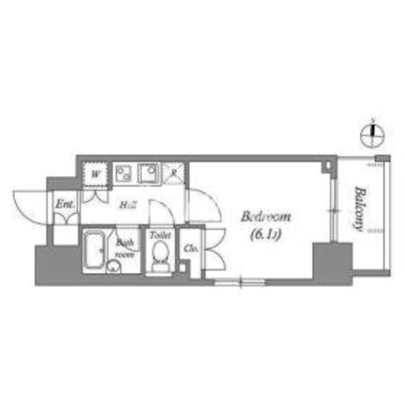 ステーションフロント両国(旧:フォレシティ両国)の物件間取画像